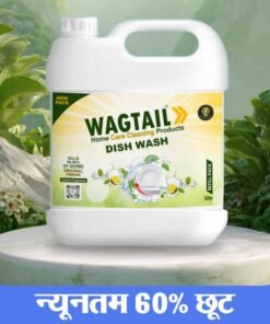 Wagtail Professional Dishwash Gel | Lemon | 5 Litre | Cuts Tough Grease | Safe On Hands.